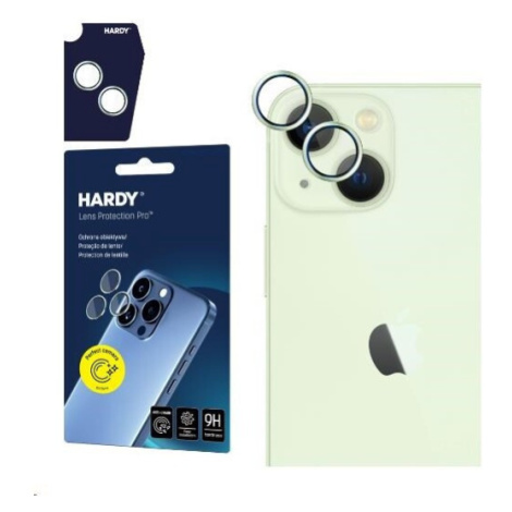 3mk Hardy Lens Protection Pro skla na fotoaparát Apple iPhone 15/15 Plus zelená