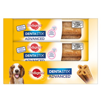 Pedigree Dentastix Advanced - 9 x 80 g, pro středně velké psy (10-25 kg)