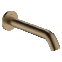 Vanový výtok Hansgrohe Tecturis S kartáčovaný bronz 73411140