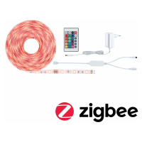 PAULMANN SimpLED LED Strip Smart Home Zigbee RGB kompletní sada 5m 20W 30LEDs/m RGB 24VA 705.34
