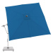 Doppler EXPERT 3 x 3 m – zahradní výkyvný slunečník s boční tyčí modrá (kód barvy T821)