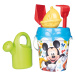 Kyblík set Mickey Garnished Bucket Smoby s konví 17 cm vysoký od 18 měsíců