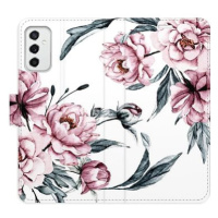 iSaprio flip pouzdro Pink Flowers pro Samsung Galaxy M52 5G