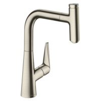 Hansgrohe Talis Select M51 dřezová baterie s vytahovací sprškou vzhled nerezu 72 822 800