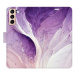 iSaprio flip pouzdro Purple Paint pro Samsung Galaxy S21