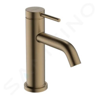 HANSGROHE Tecturis S Umyvadlová baterie s výpustí, CoolStart, EcoSmart, kartáčovaný bronz 733021