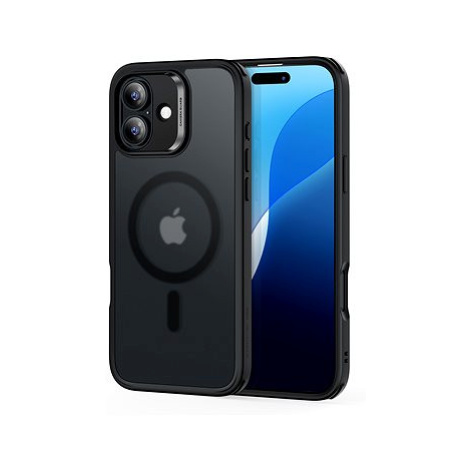 ESR Classic Hybrid Case (HaloLock), Compatible with iPhone 16, Frosted Black