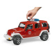 BRUDER 02528 Jeep Wrangler Hasiči s figurkou