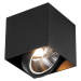 Design bodový černý čtverec AR111 - Box