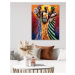 Malování podle čísel - TŘI AFRICKÉ ŽENY Rozměr: 40x50 cm, Rámování: vypnuté plátno na rám