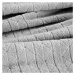 Deka - přehoz na pohovku z mikrovlákna ADRIANNA 200x220 cm stříbrná Mybesthome