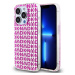 Pouzdro DKNY PC/TPU Repeat Pattern zadní kryt Apple iPhone 15 PRO Pink