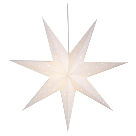 Bílá závěsná vánoční světelná dekorace Saturnus – Markslöjd