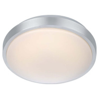 LED stropní svítidlo v bílo-stříbrné barvě ø 28 cm Moon – Markslöjd