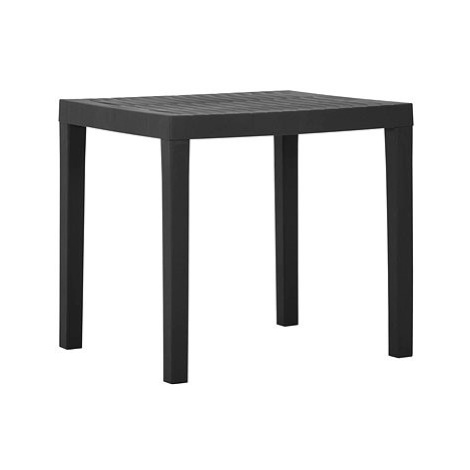 Zahradní stůl šedý 79 × 65 × 72 cm plast, 315843 SHUMEE