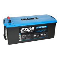 Baterie EXIDE Dual AGM kapacita 180 Ah varianta EP 1500