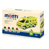 Seva Stavebnice Monti System MS 06.1 Ambulance Renault Trafic 1:35 v krabici 22x15x6cm