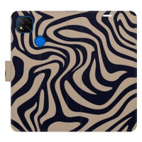 iSaprio Flip pouzdro Zebra Black 02 pro Xiaomi Redmi 9C