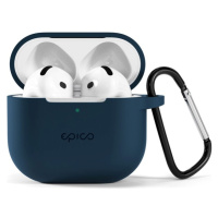 Epico odolný silikonový kryt pro Airpods 4 tmavě modrý Tmavě modrá