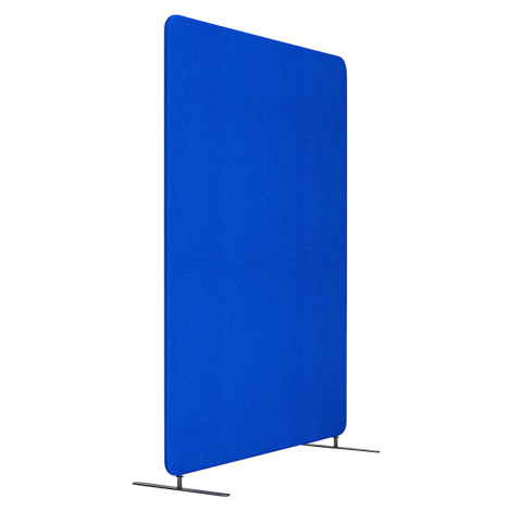Akustická dělicí stěna Softline Event, v x š 1500 x 1200 mm, textil, modrá