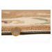 Flair Rugs koberce Ručně všívaný běhoun Lotus premium Fawn - 67x210 cm