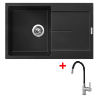 Sinks ULTIMA 790 Pureblack + Flexia ULTIMA 790 Pureblack + Flexia