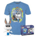 Funko POP! & Tee Box: WB100- Bugs as Fred (Flocked) XL