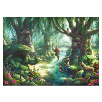 Ravensburger Puzzle 129553 Exit KIDS Puzzle V magickém lese 368 dílků