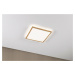 PAULMANN LED Panel Atria Shine Backlight IP44 hranaté 293x293mm 16W 4000K design dřevo 710.35