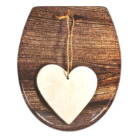 SCHÜTTE Záchodové prkénko pomalé zavírání WOOD HEART