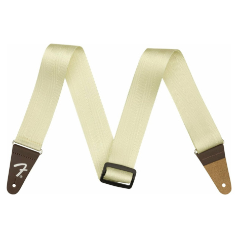 Fender Am Pro Seat Belt Strap 2'' Kytarový pás Olympic White