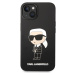 Zadní kryt Karl Lagerfeld Liquid Silicone Ikonik NFT pro Apple iPhone 14 Plus, black