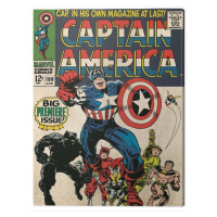 Obraz na plátně Captain America - Premier, (60 x 80 cm)