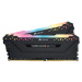 Corsair Vengeance RGB PRO 16GB (2x8GB) DDR4 3200 CL16, černá CMW16GX4M2C3200C16 Černá