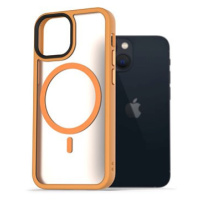 AlzaGuard Matte Case Compatible with MagSafe pro iPhone 13 Mini žlutý