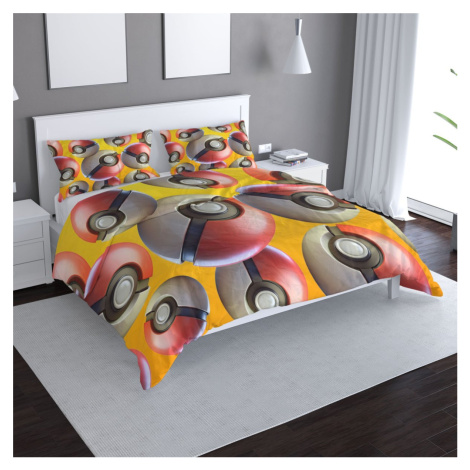 Sablio Povlečení Pokemon ball Pattern - 140x220 / 90x70