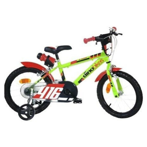 DINO Bikes - Dětské kolo 16 "416US - zeleno - černý 2020