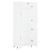 vidaXL Skříň highboard bílá 69,5 x 34 x 180 cm kompozitní dřevo