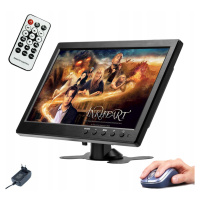 Monitor 1080P 10,1'' Hdmi Av Vga LCD 12V Bnc