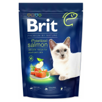 Krmivo Brit Premium by Nature Cat Sterilized Salmon 1,5kg