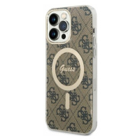 Guess GUHMP14XH4STW pouzdro case kryt iPhone 14 Pro Max 6.7 MagSaf