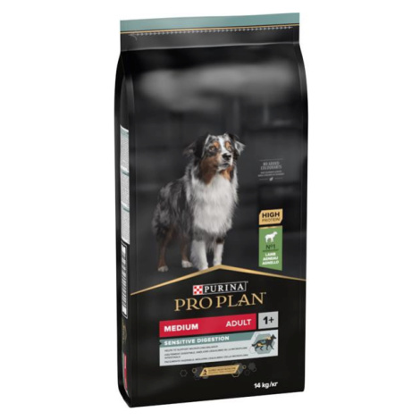 Purina Pro Plan Medium Adult Sensitive Digestion jehněčí 14 kg Proplan