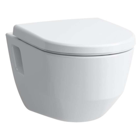 Laufen Pro - Závěsné WC, 530x360 mm, Rimless, s LCC, bílá H8209644000001