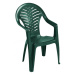 Tradgard OCEÁN židle vysoká - zelená