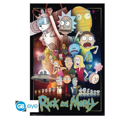 Rick and Morty Plakát Maxi: Wars 91,5 x 61 cm GB Eye