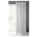Dekorační záclona s leskem s kroužky SOLO bílá 140x250 cm (cena za 1 kus) MyBestHome