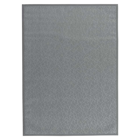 Světle šedý koberec z PVC 180x250 cm Geo Silver – Casa Selección