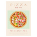 Ilustrace Pizza est. 1977, Rikke Londager Boisen, (30 x 40 cm)