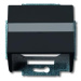 ABB kryt datové zásuvky mechová černá 2CKA001724A4299 Future Linear, Busch-axcent 1758-885 (1724
