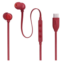 JBL TUNE 310 USB-C Red Sluchátka do uší